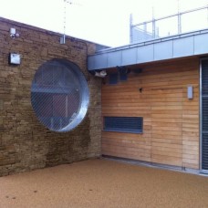 Galvanised Mesh Security Screens, Terrace Balustrades and Twin Handrails (Sheffield Youth Centre) Galvanised Mesh Security Screens, Terrace Balustrades and Twin Handrails (Sheffield Youth Centre)